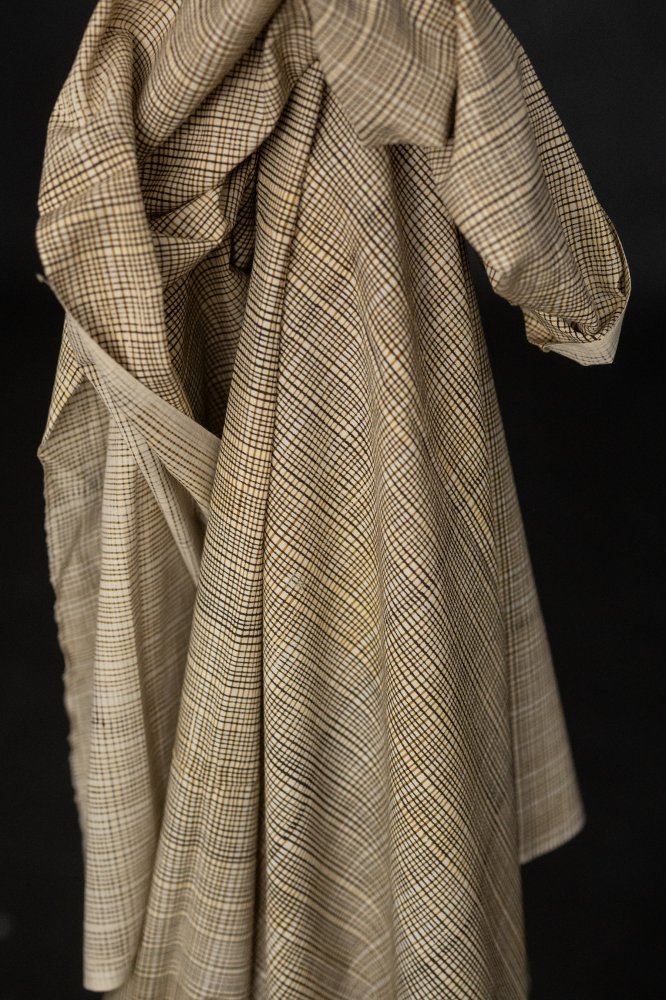 Volt Lime Mustard Indian Block Print Cotton - Merchant & Mills - Image 3