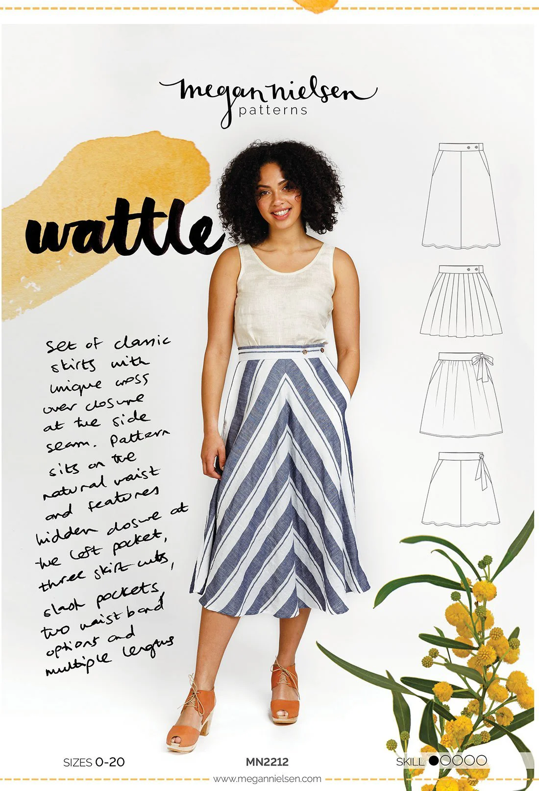 Wattle Skirt - Megan Nielsen Patterns - Sewing Pattern - Image 28