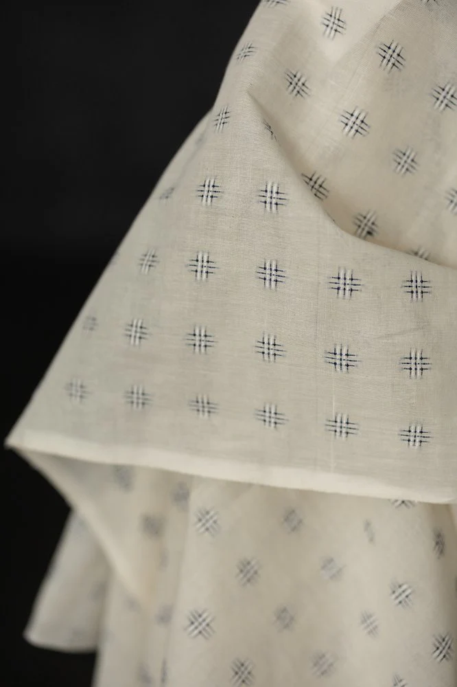 Waver Dobby Sheer Natural Indian Cotton - Merchant & Mills - Image 2