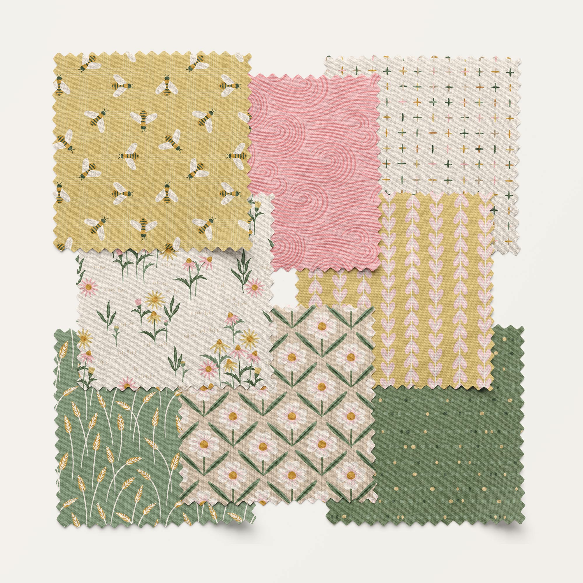 Polinators - Naturally Wild - Ann Gardner - Cloud 9 Fabrics - Poplin - Image 4