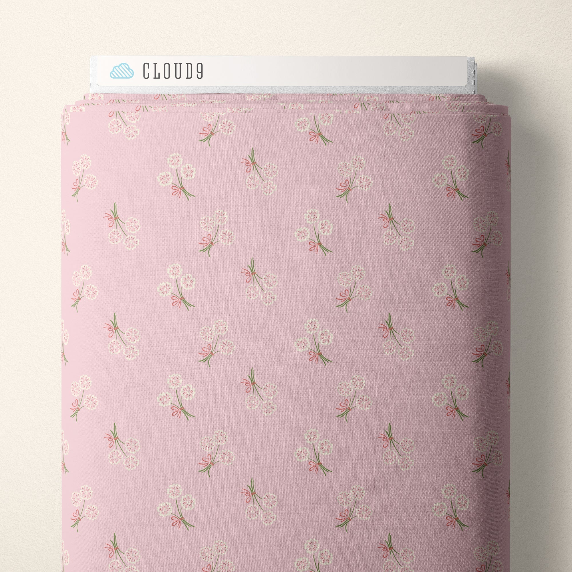 Whimsy Keepsake - Pink - Summer Garden - House Of Haricot - Cloud 9 Fabrics - Poplin