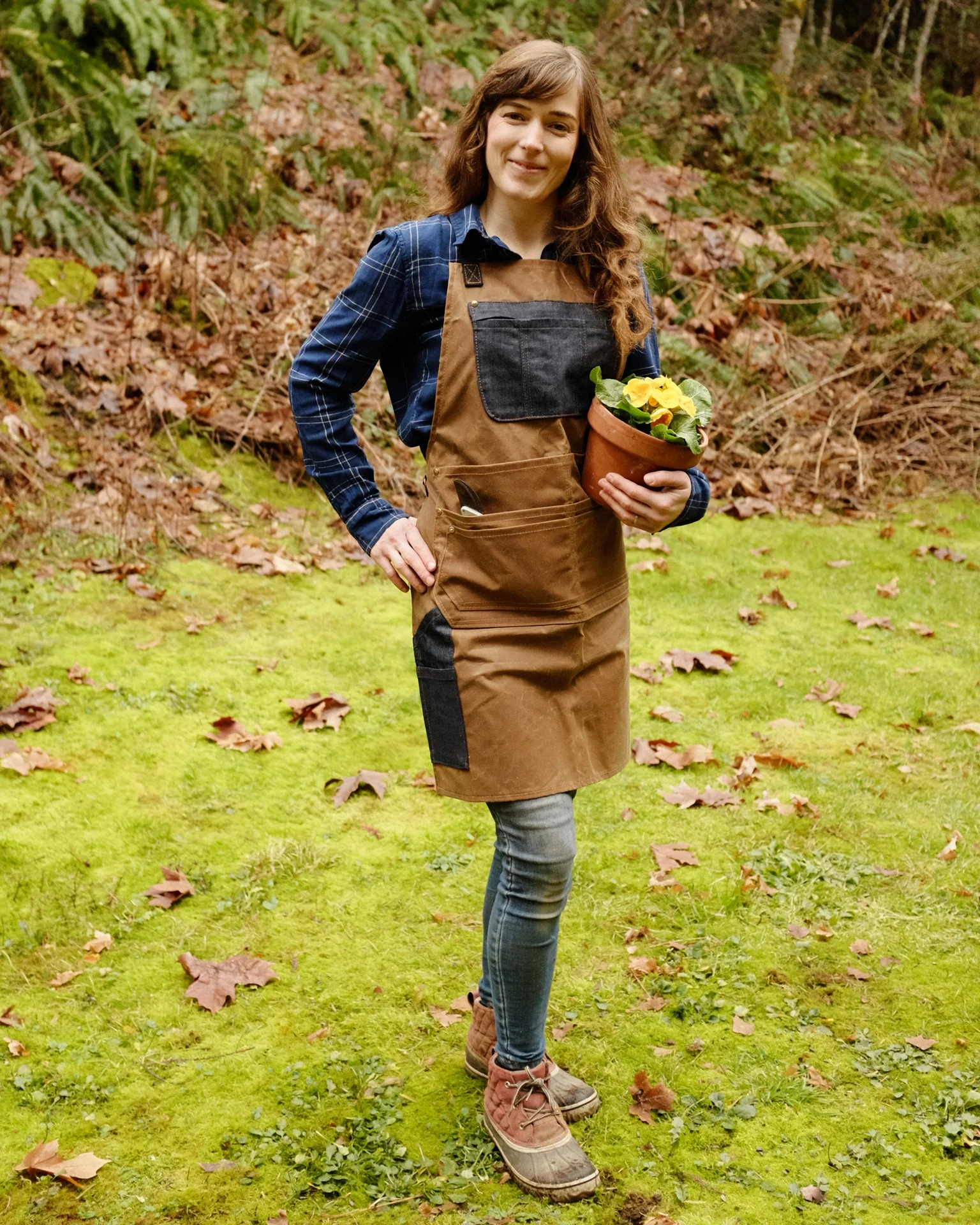 Woodhaven Apron PDF Sewing Pattern - Thread Theory