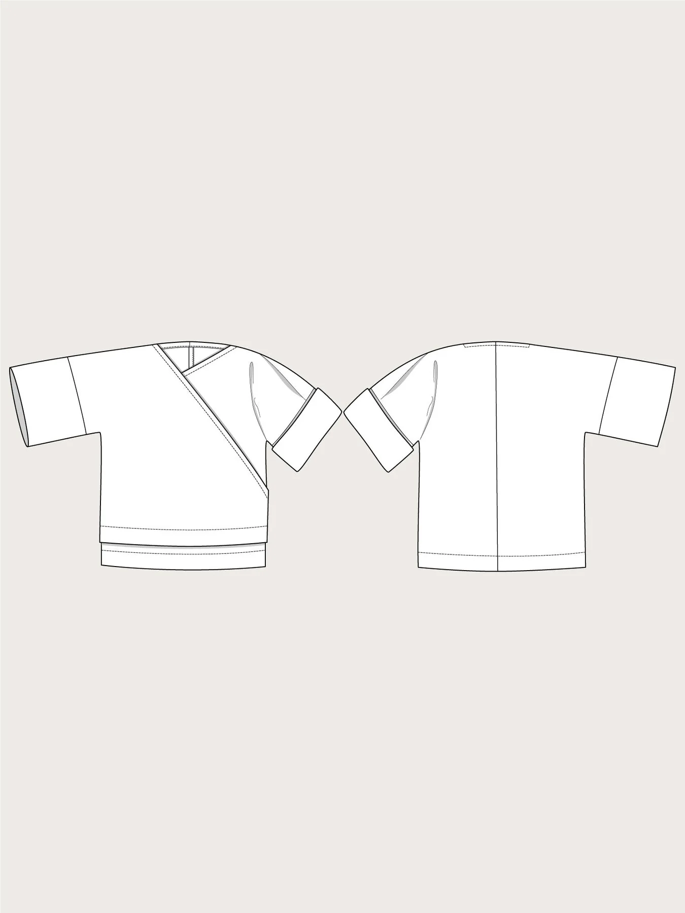 Wrap Top Pattern - The Assembly Line - Image 10