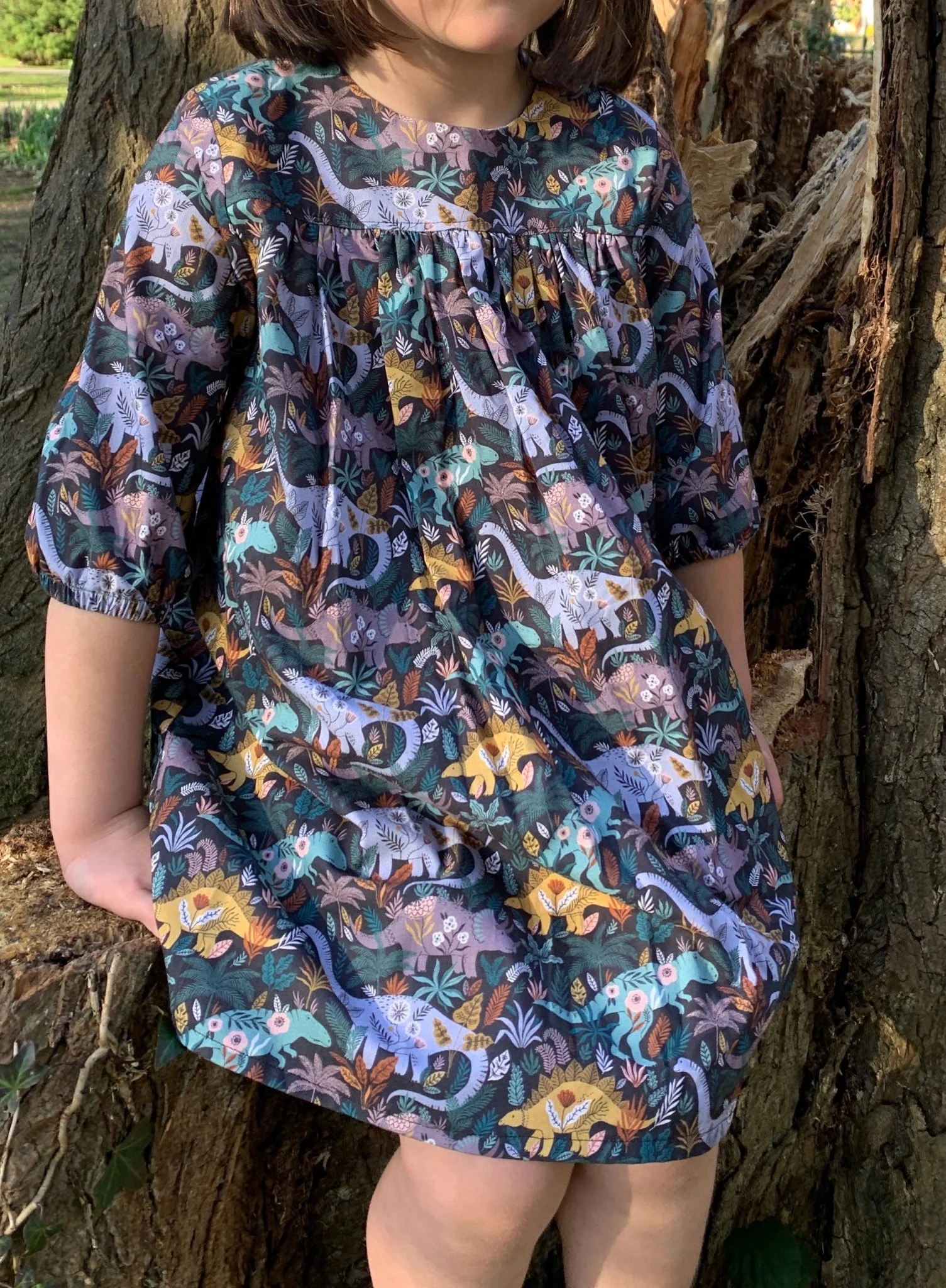 Zara Smock Dress - Kids Paper Sewing Pattern - Two Stitches Patterns - Image 6