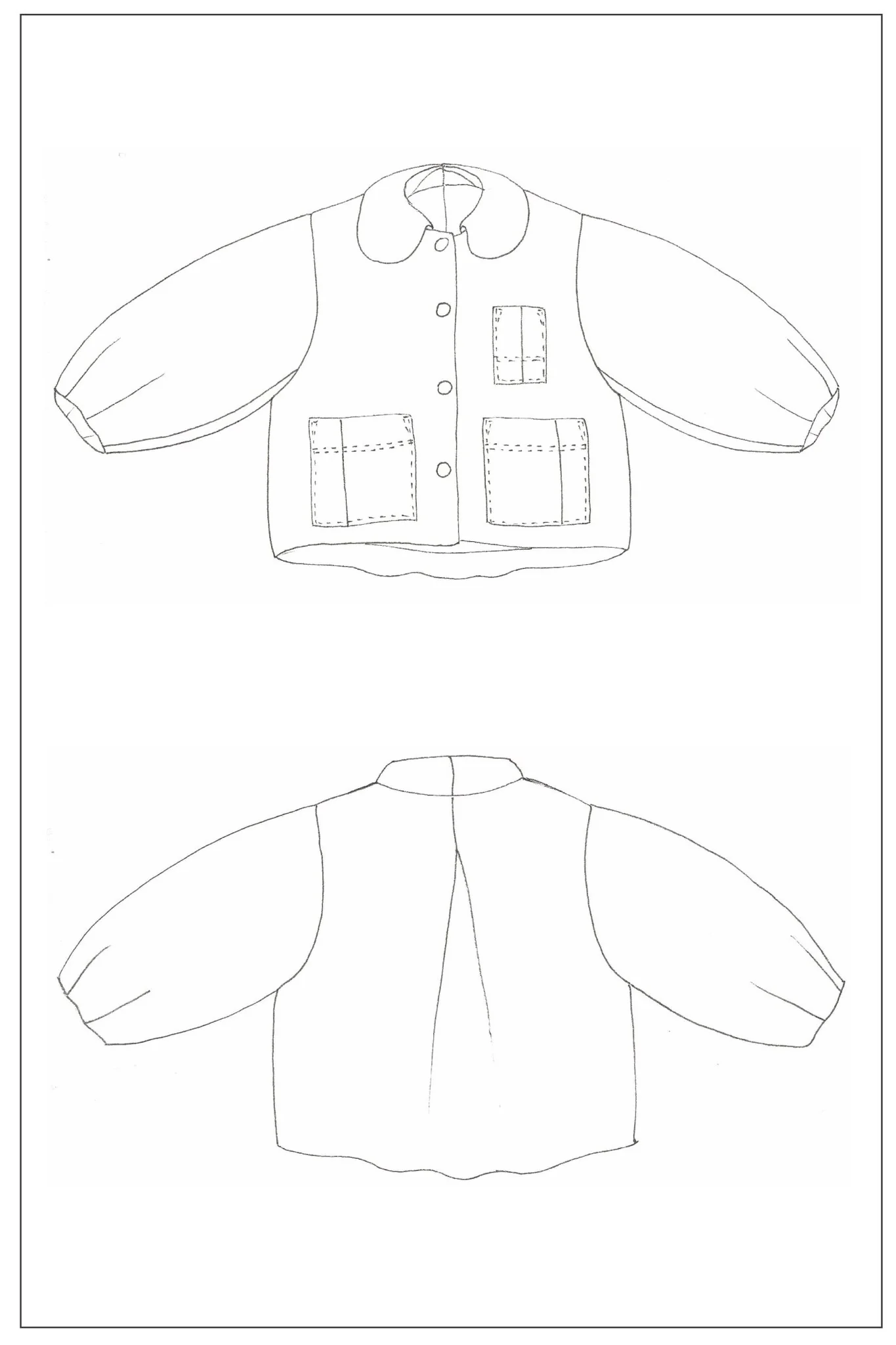 ZW Bell Jacket - Birgitta Helmersson - PDF Pattern - Image 15