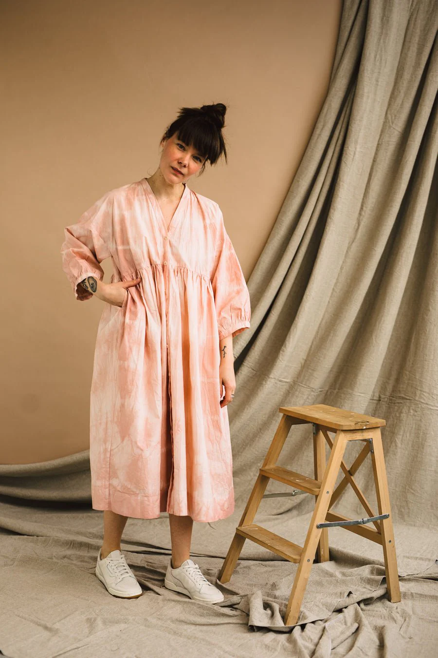 ZW Gather Dress - Birgitta Helmersson - PDF Pattern - Image 3